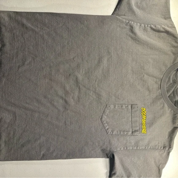 Doom Sayers Gray T-Shirt with Yellow Graphic - Picture 2 of 2